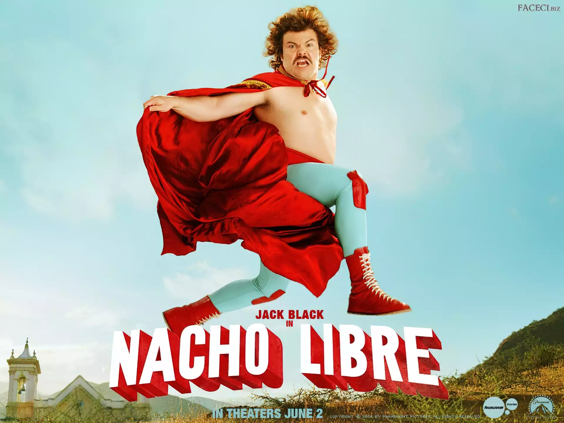 kościół, Jack Black, Nacho Libre, kostium